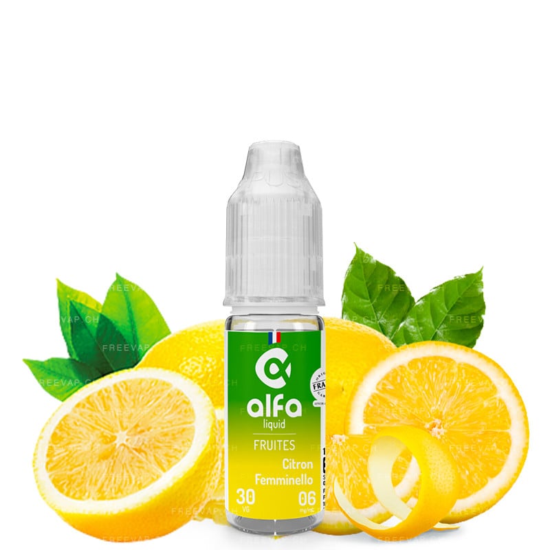 E-Liquid Lemon Femminello - Fruity - Alfa | 10 ml