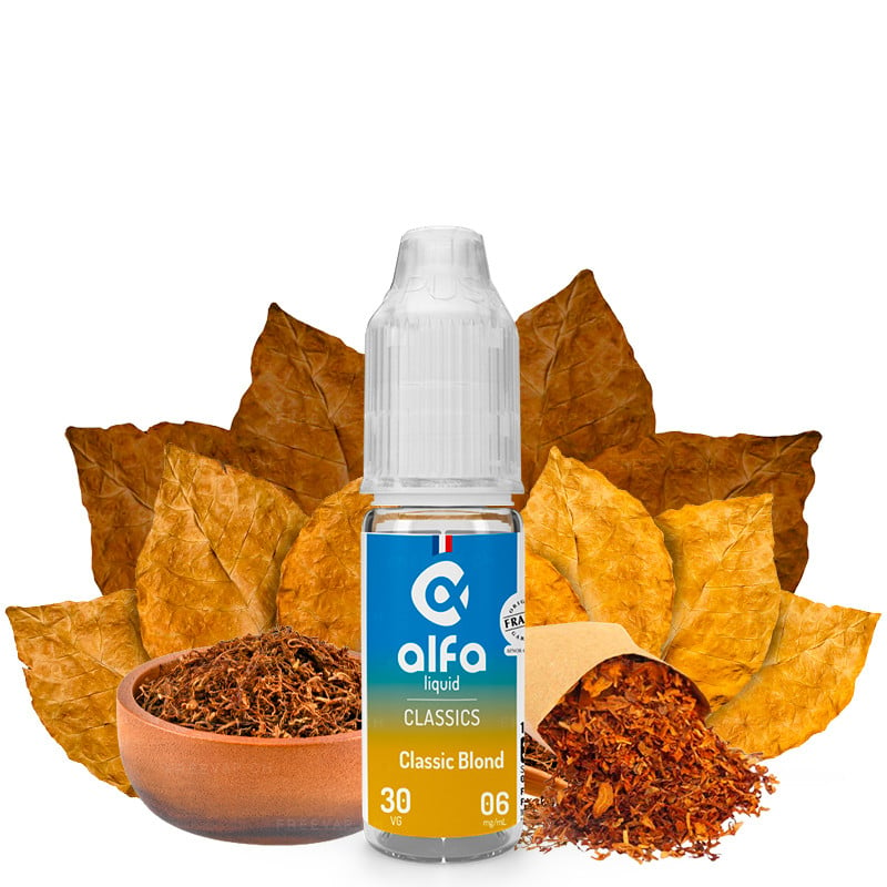 E-Liquid Classic Blond - Tabak - Alfa | 10 ml