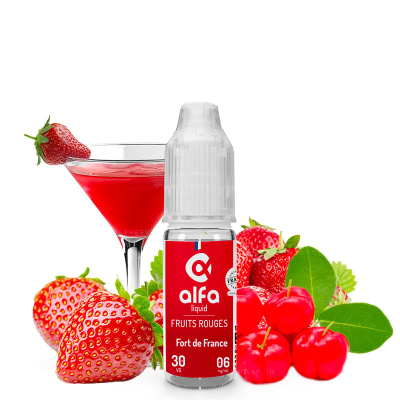 E-Liquid Fort de France - Red Fruits - Alfa | 10 ml