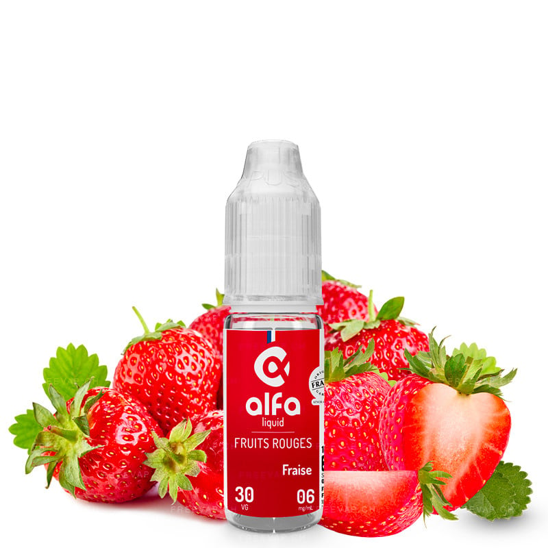 E-Liquid Erdbeere - Rote Früchte - Alfa | 10 ml