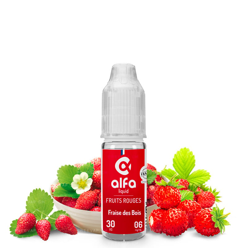 E-Liquid Walderdbeere - Rote Früchte - Alfa | 10 ml