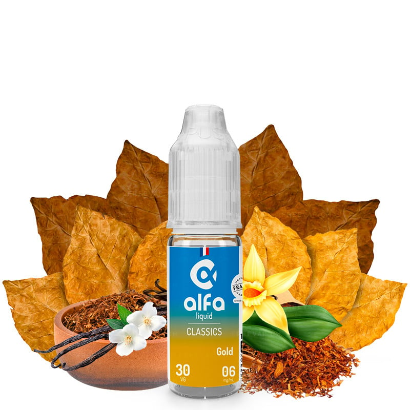 E-Liquid Gold - Classics - Alfa | 10 ml