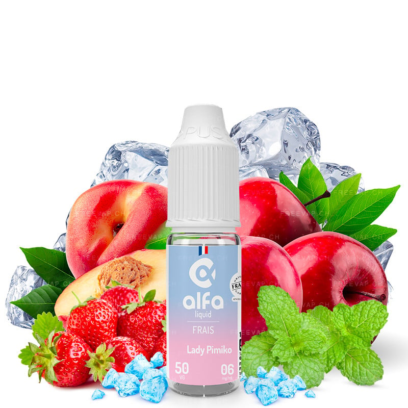 E-Liquid Lady Pimiko - Fresh - Alfa | 10 ml