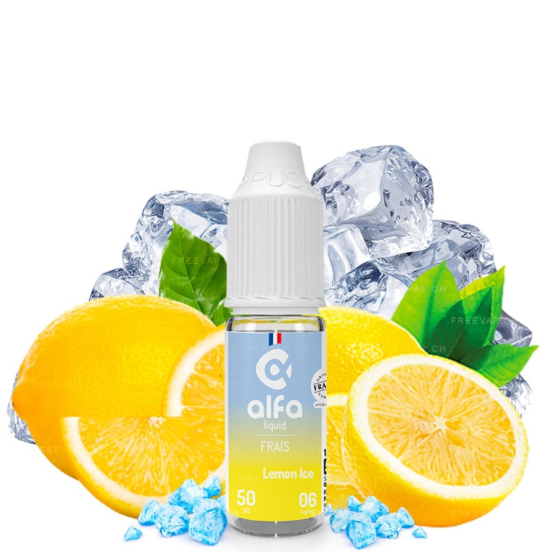 E-Liquid Lemon Ice - Fresh - Alfa | 10 ml