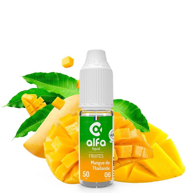 E-Liquid Mango aus Thailand - Fruchtig - Alfa | 10 ml