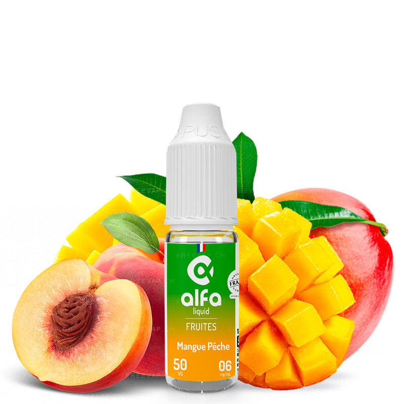 E-Liquid Mango Peach - Fruity - Alfa | 10 ml