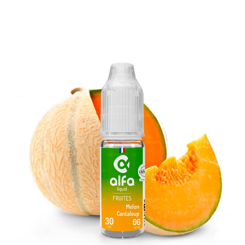 E-Liquid Cantaloupe Melon - Fruity - Alfa | 10 ml