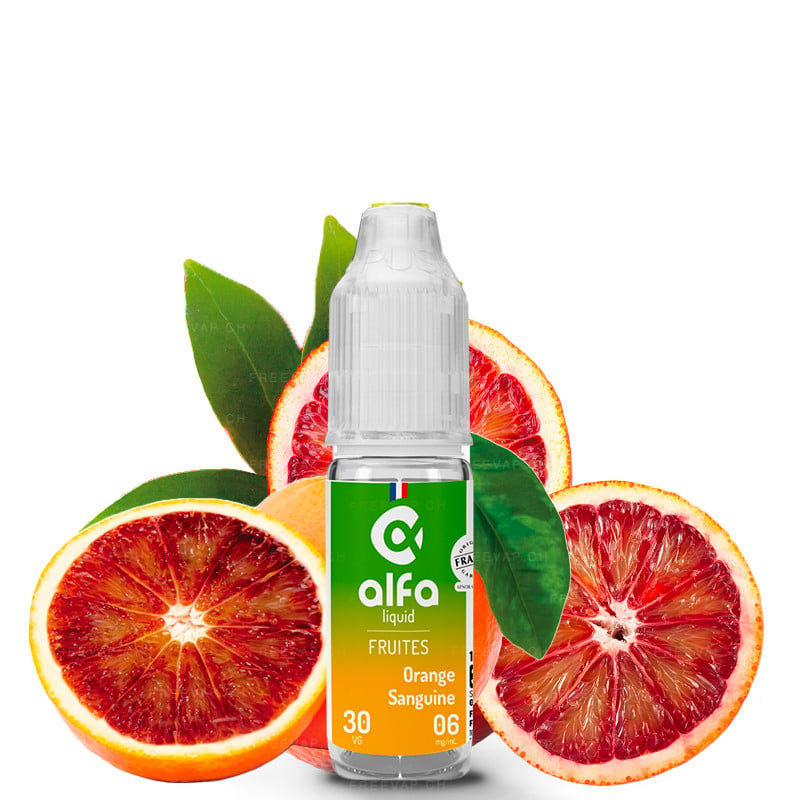 E-Liquid Blutorange - Fruity - Alfa | 10 ml