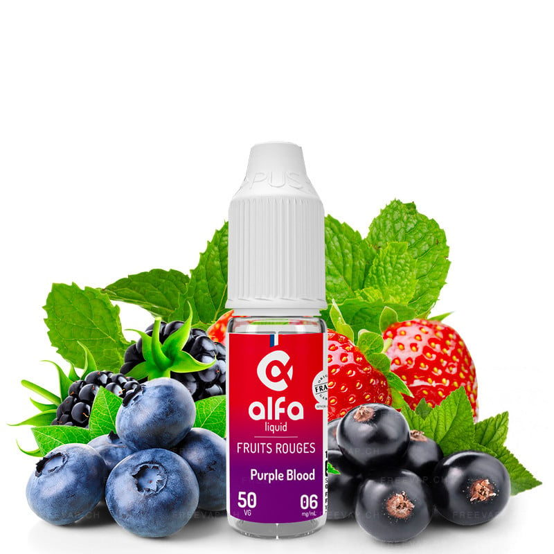 E-Liquid Purple Blood - Red Fruits - Alfa | 10 ml