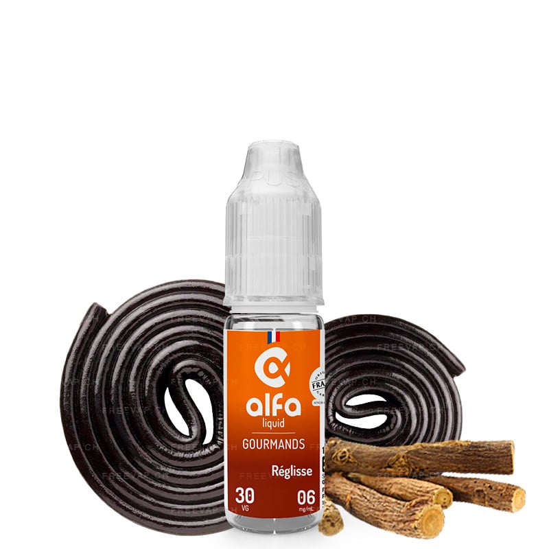 E-Liquid Lakritz - Süss - Alfa | 10 ml