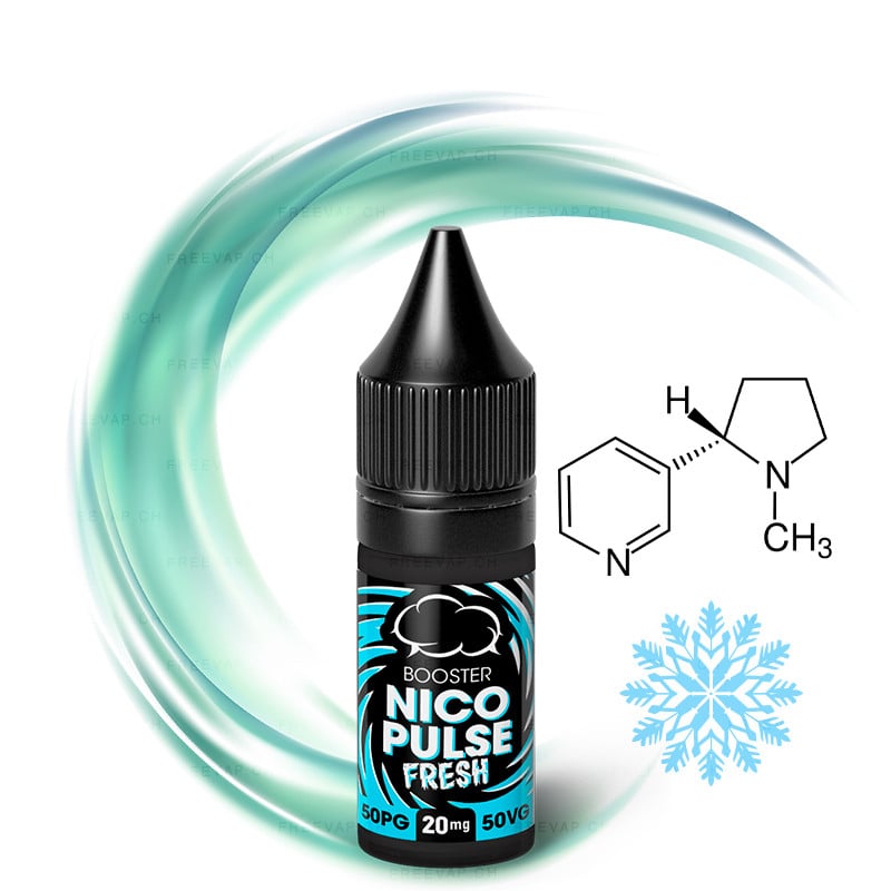 Booster NicoPulse Fresh 20mg/ml (50%PG / 50%VG) - Eliquid France