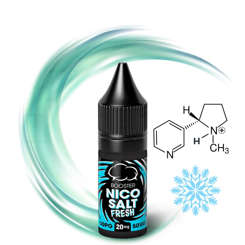 Booster NicoSalt Fresh 20mg/ml (50%PG / 50%VG) - Eliquid France