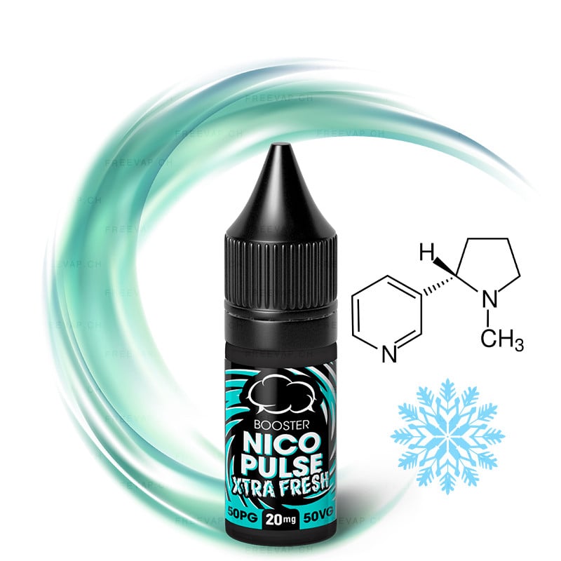 Booster NicoPulse Xtra Fresh 20mg/ml (50%PG / 50%VG) - Eliquid France