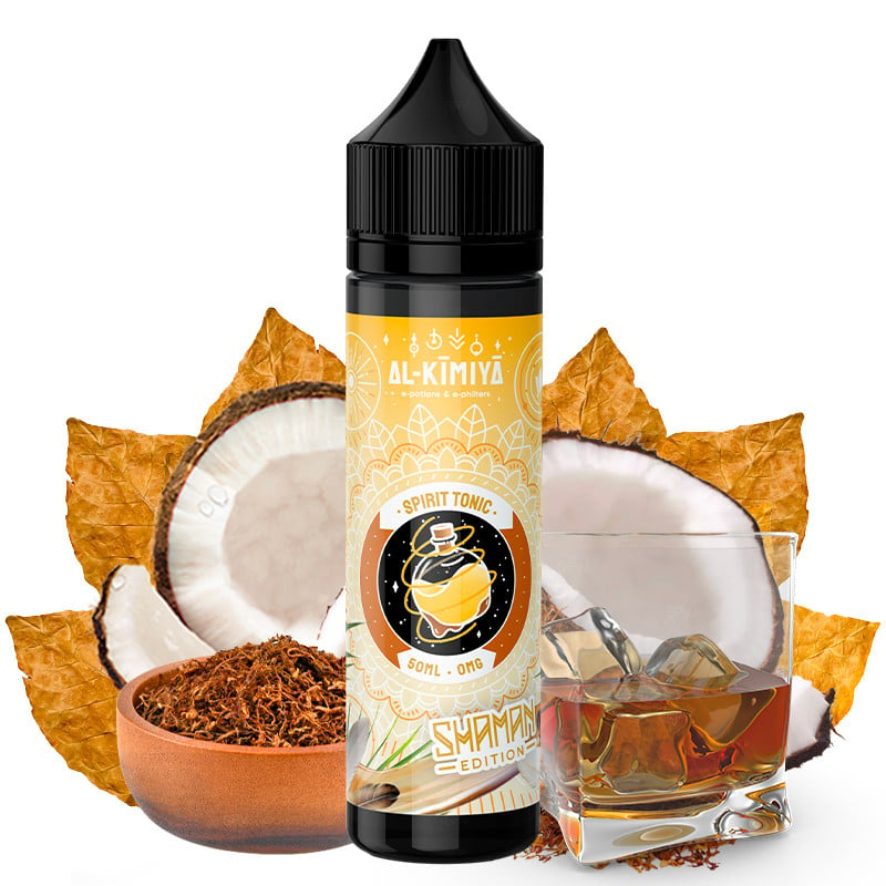 E-liquide Spirit Tonic (Shaman Edition) saveur classic, bourbon et noix de coco