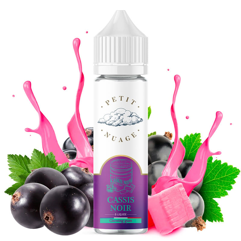 E-liquid Cassis Noir - Petit Nuage | 60 ml