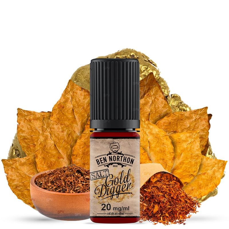 E-liquid Gold Digger - Nicotine salts - Ben Northon