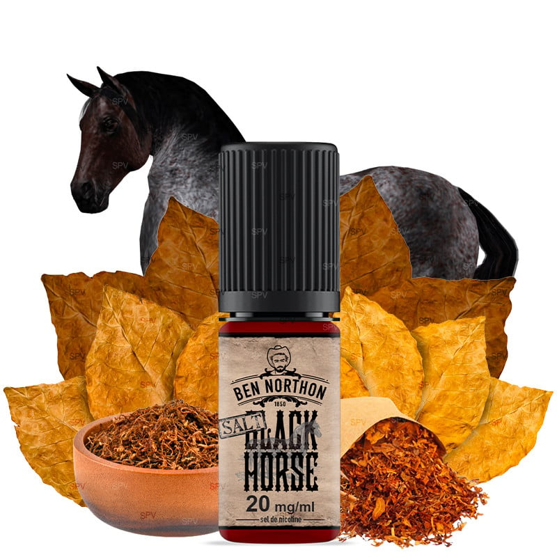 E-liquid Black Horse - Nicotine salts - Ben Northon