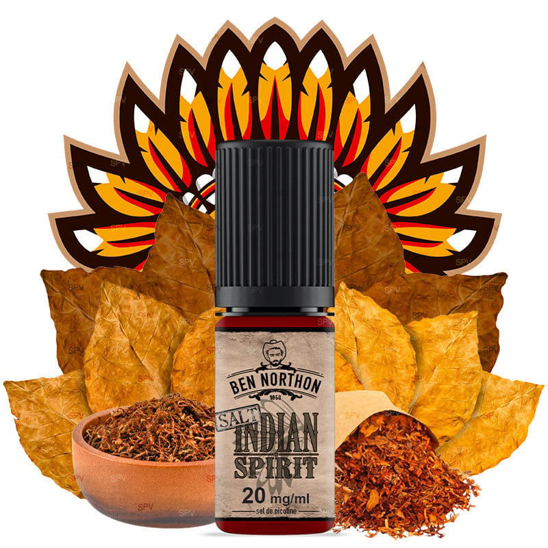 E-liquid Indian Spirit - Nicotine salts - Ben Northon