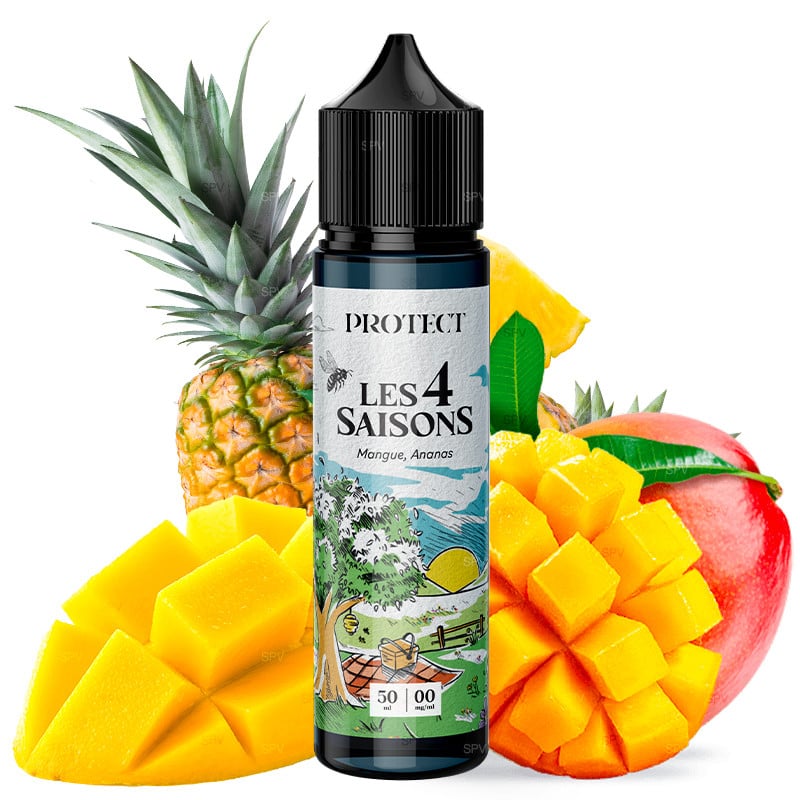 E-Liquid Mango Ananas - Frühling - Les 4 Saisons by Protect