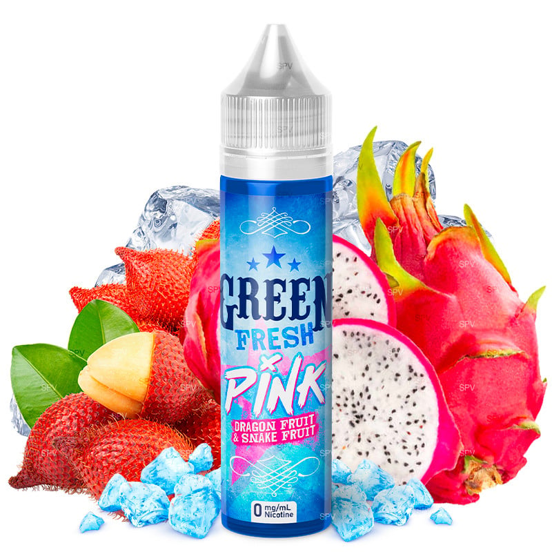 E-liquide 50 ml Pink - Green Fresh By Green Vapes X Fruizee