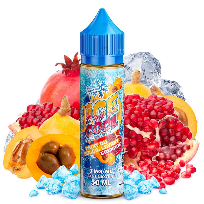 E-liquide fruit du soleil levant Grenade - Ice Cool 50 ml