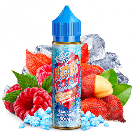 Himbeere Schlangenfrucht - Ice Cool by LiquidArom | 50 ml in 75 ml