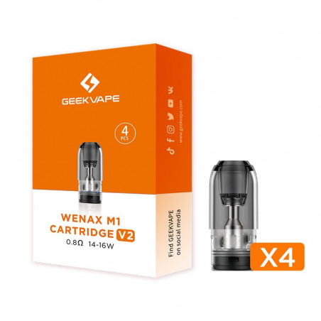 Cartouches Wenax M1 V2 - Geek Vape | Pack x4