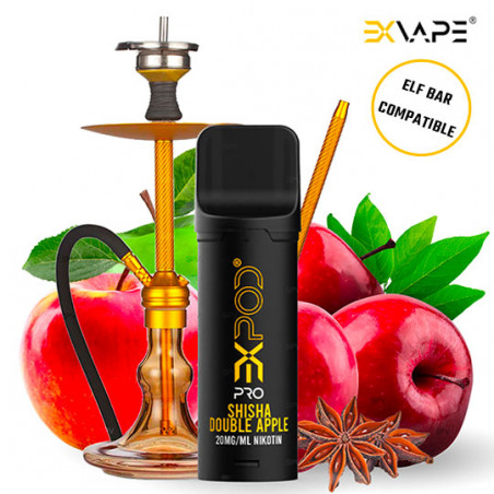 Cartridge Expod Pro - Gold Series - Shisha Double Apple - Exvape