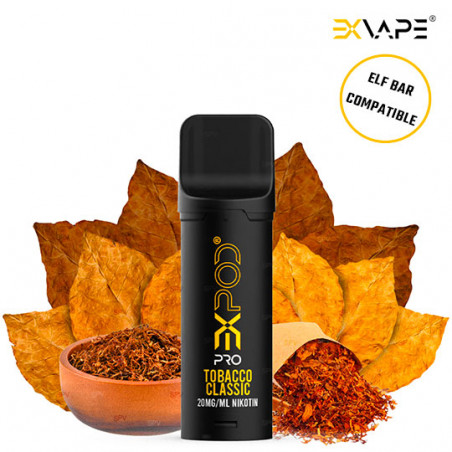 Kartusche Expod Pro - Gold Series - Tobacco Classic - Exvape