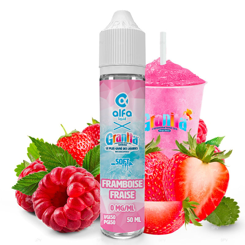 Framboise Fraise Granita Soft - 50ml