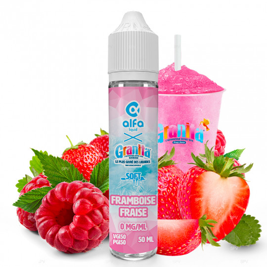 Framboise Fraise - Granita Soft by Alfa | 50 ml "Shortfill 75 ml"