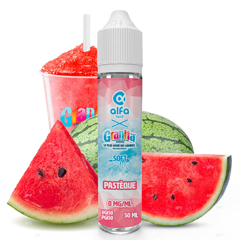 E-Liquid 50ml Wassermelone - Granita Soft by Alfa