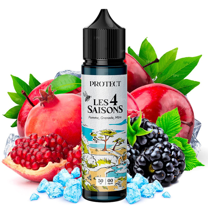 Shortfill E-Liquid Apfel Granatapfel Brombeere - Été - Les 4 Saisons by Protect