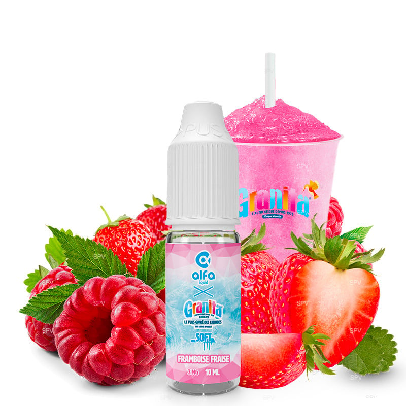 E-liquid Raspberry Strawberry - Granita Soft by Alfa | 10 ml