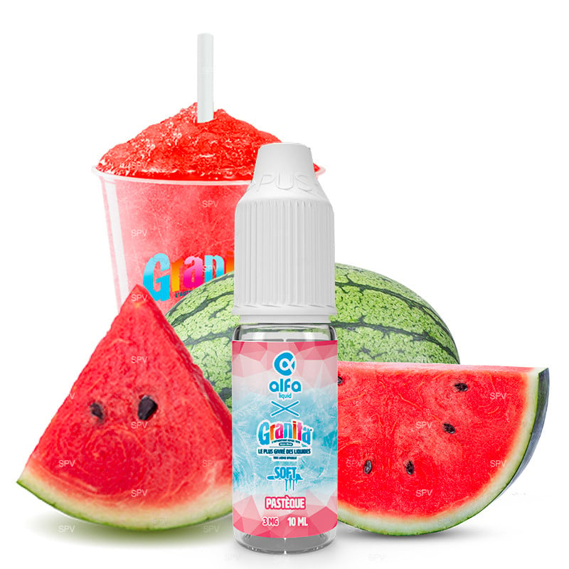 10ml E-Liquid Wassermelone - Granita Soft by Alfa