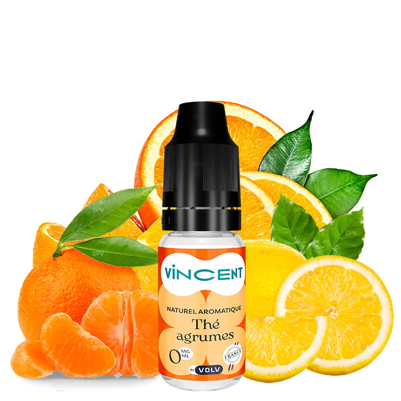 E-Liquid Tee Zitrusfrüchte - Vincent - 10 ml