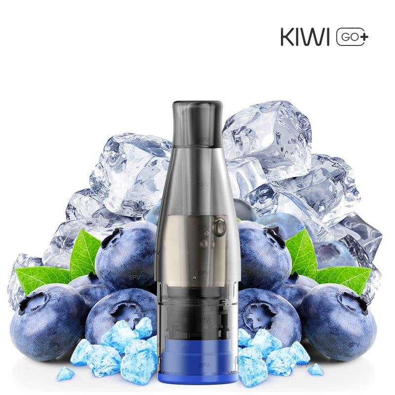 Cartouche Kiwi GO PLUS - Blueberry Ice - Kiwi Vapor