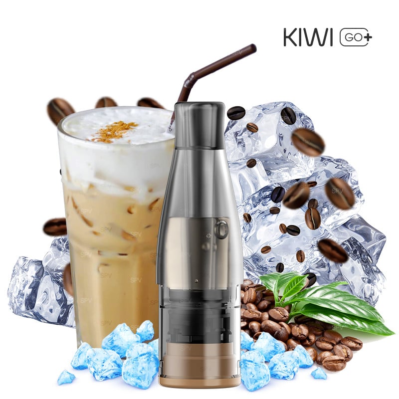 Cartouche Kiwi GO PLUS - Latte Ice - Kiwi Vapor