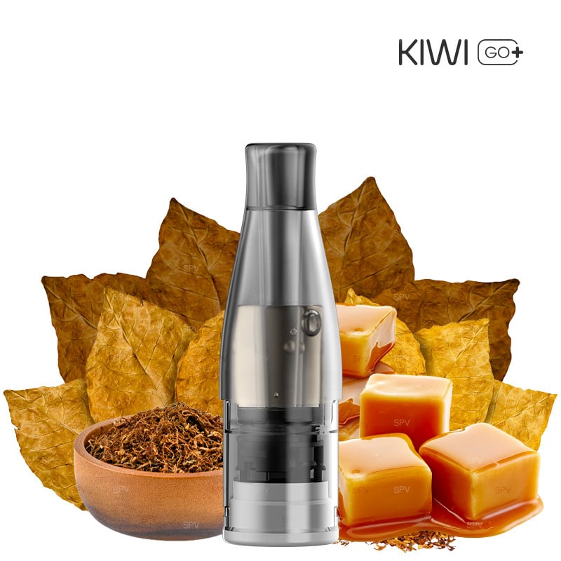 Cartouche Kiwi GO PLUS - Caramel Tobacco - Kiwi Vapor