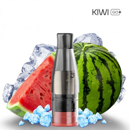 Cartouches Kiwi GO PLUS - Watermelon Ice - Kiwi Vapor | Pack x2