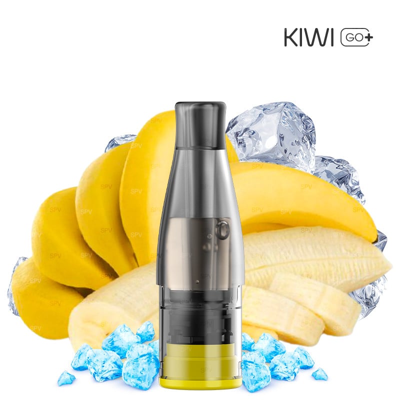 Cartouche Kiwi GO PLUS - Banana Ice - Kiwi Vapor