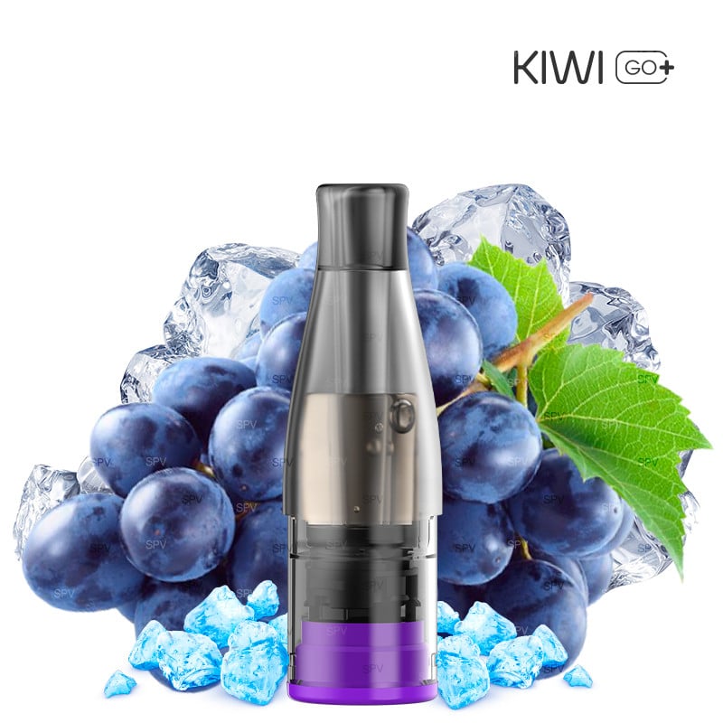 Cartouche Kiwi GO PLUS - Grape Ice - Kiwi Vapor