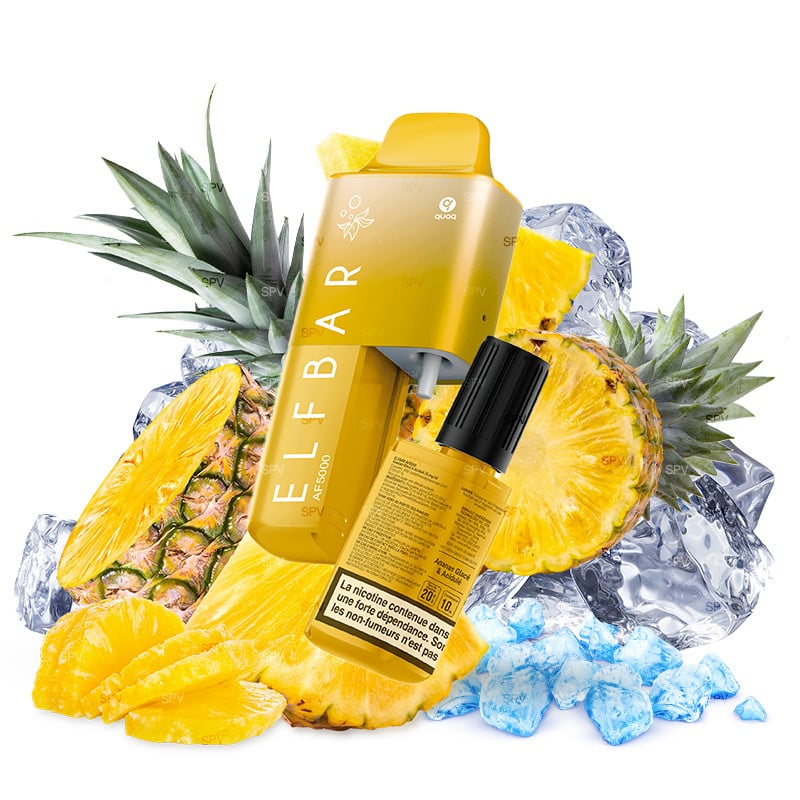 Kit AF5000 - Gefrorene und saure Ananas - Elf Bar