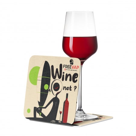 Coaster Wine or Not | FREEVAP