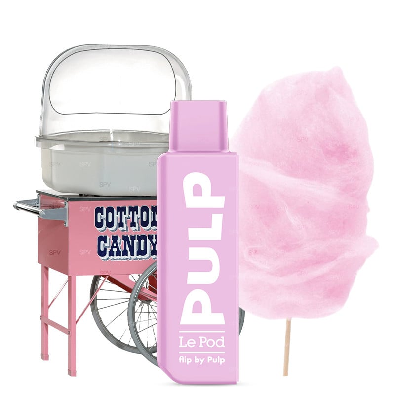 Cotton Candy Cartridge - Le Pod Flip - Pulp