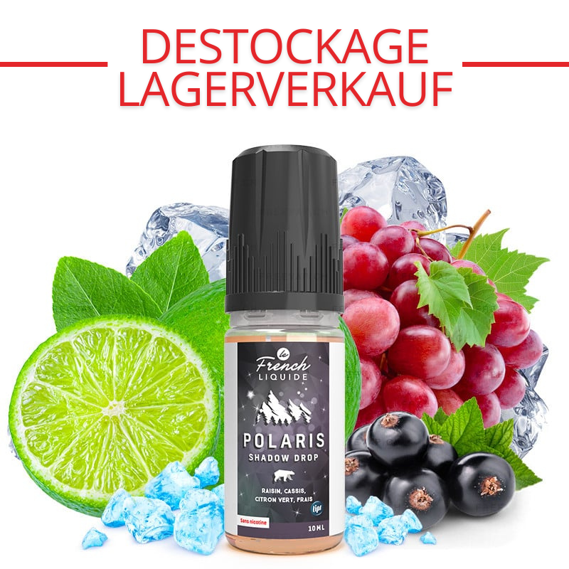 DESTOCKAGE : Polaris Shadow Drop - Le French Liquide | 10ml - 0 mg