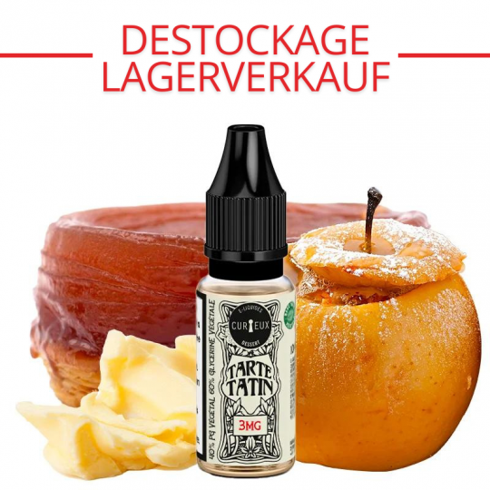 CLEARANCE : Tarte Tatin - Edition Dessert by Curieux | 10ml - 0 mg