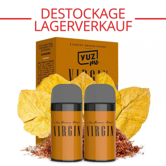 LAGERVERKAUF : Kartuschen Yuz Me - Virgin - Yuz by Eliquid France | 2er Pack - 0 mg