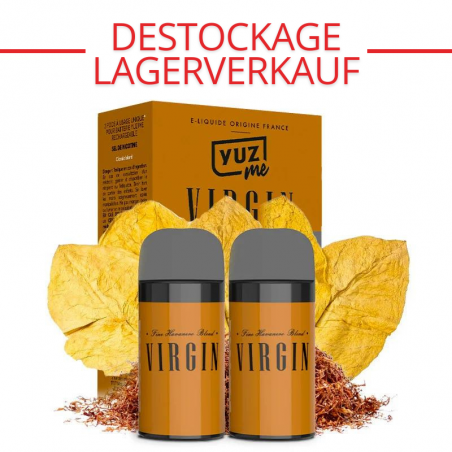 LAGERVERKAUF : Kartuschen Yuz Me - Virgin - Yuz by Eliquid France | 2er Pack - 20 mg