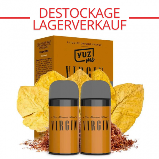 DESTOCKAGE : Cartouches Yuz Me - Virgin - Yuz by Eliquid France | Pack x2 - 20 mg